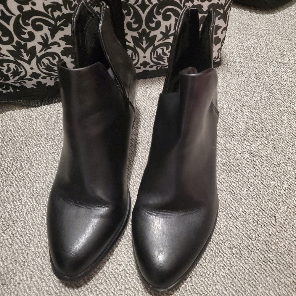 Black booties